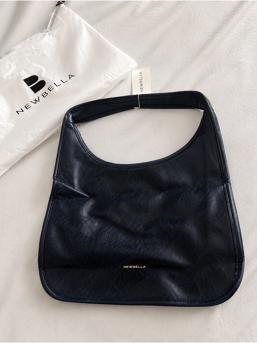 Black Shoulder Tote Bag